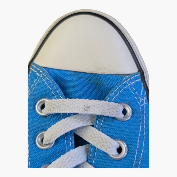 Converse Chuck Taylor All Star Blue Low Top Sneakers | Women’s 9 Men’s 7 - Picture 8 of 11